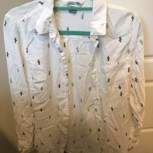 Old Navy Cactus Classic Shirt
